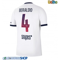 Maglie da calcio Paris Saint-Germain Lucas Beraldo #4 Seconda Maglia 2026-27 Manica Corta